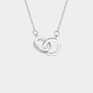 FINLEY Interlocked Diamonds Sterling Silver Necklace