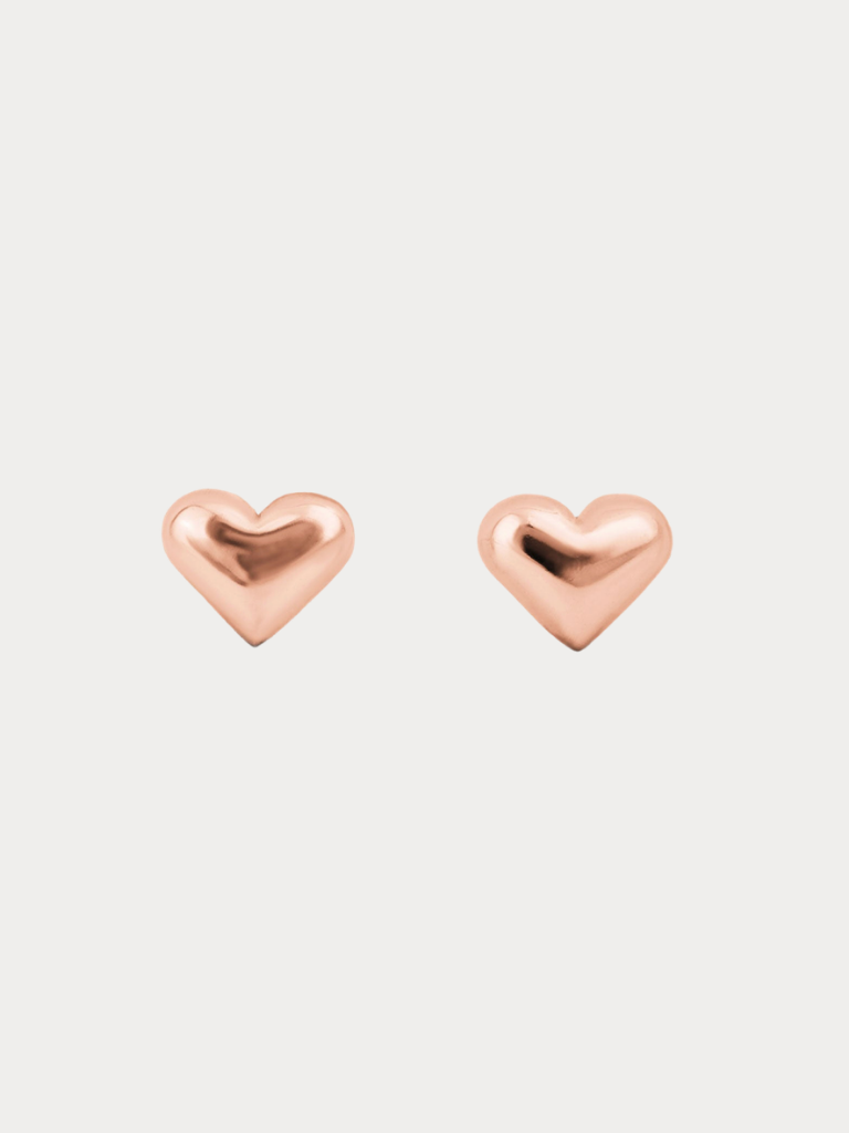 Heart Stud Earrings