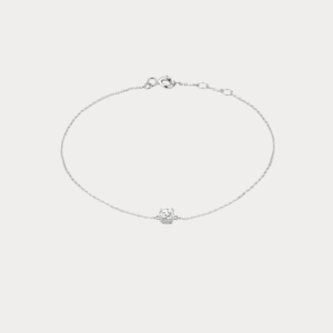 RAY Solitaire Diamond Sterling Silver Bracelet