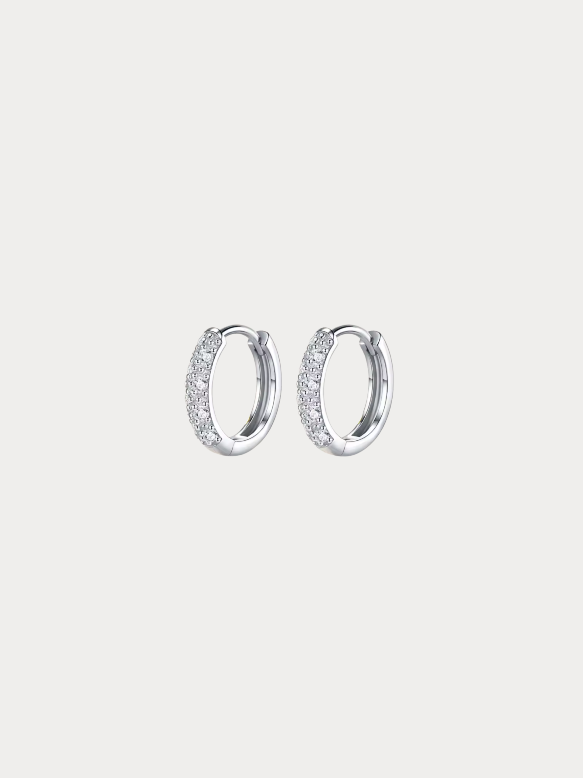 BLAKE Sterling Silver Ear Hoops