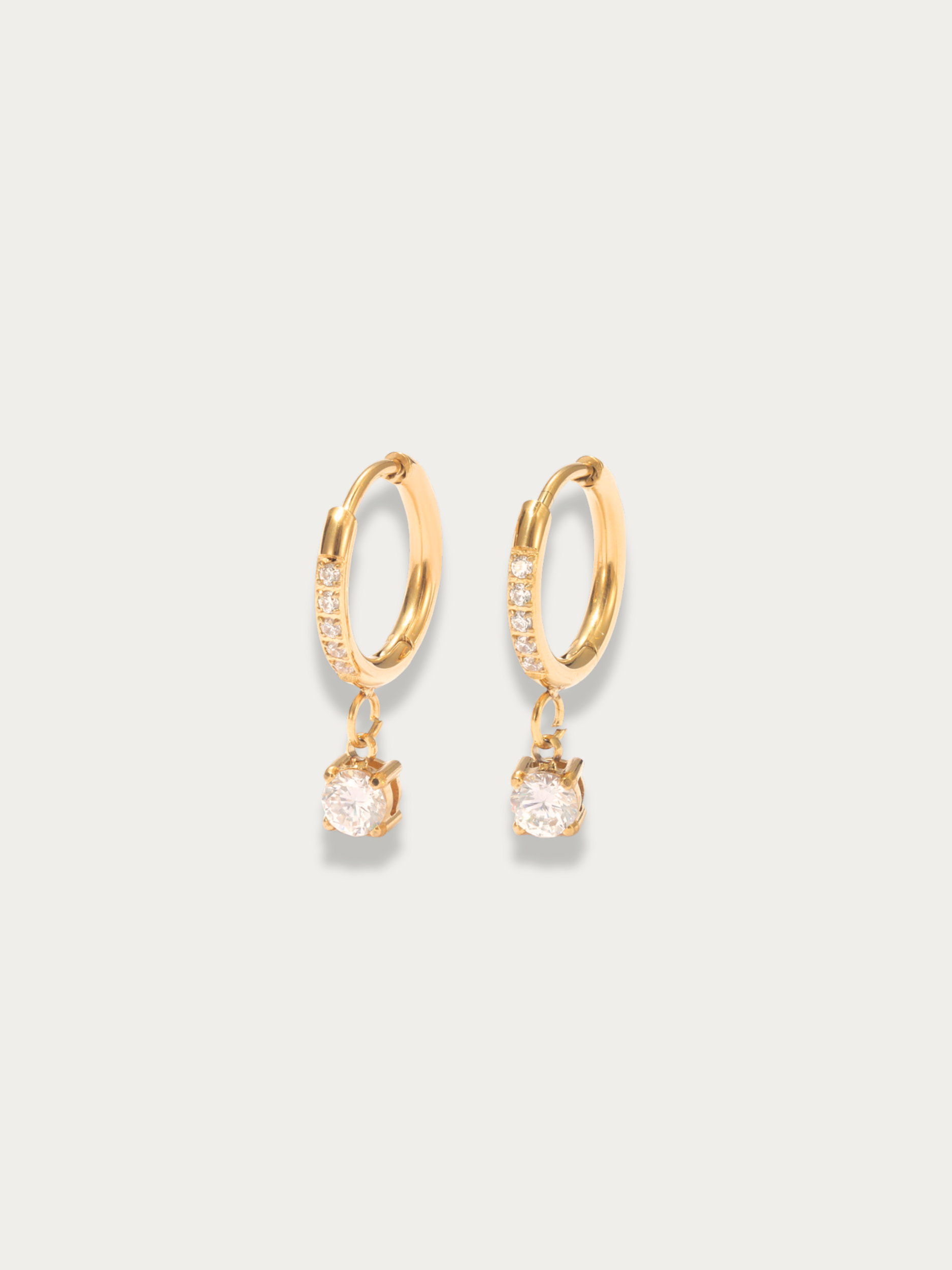 Core Spark Huggie Earrings - Image 4