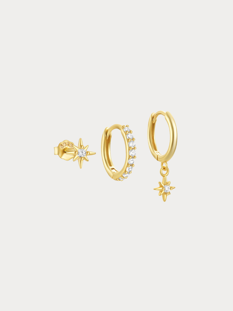 FELIX Starlight Sterling Silver Earrings Set - Image 6