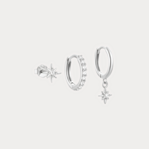 FELIX Starlight Sterling Silver Earrings Set