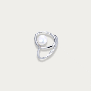 Anya Freshwater Pearl Open Ring