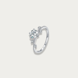 Elijah 1ct Moissanite Bloom Ring