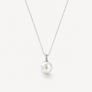 Isabelle Minimalist Pearl Necklace
