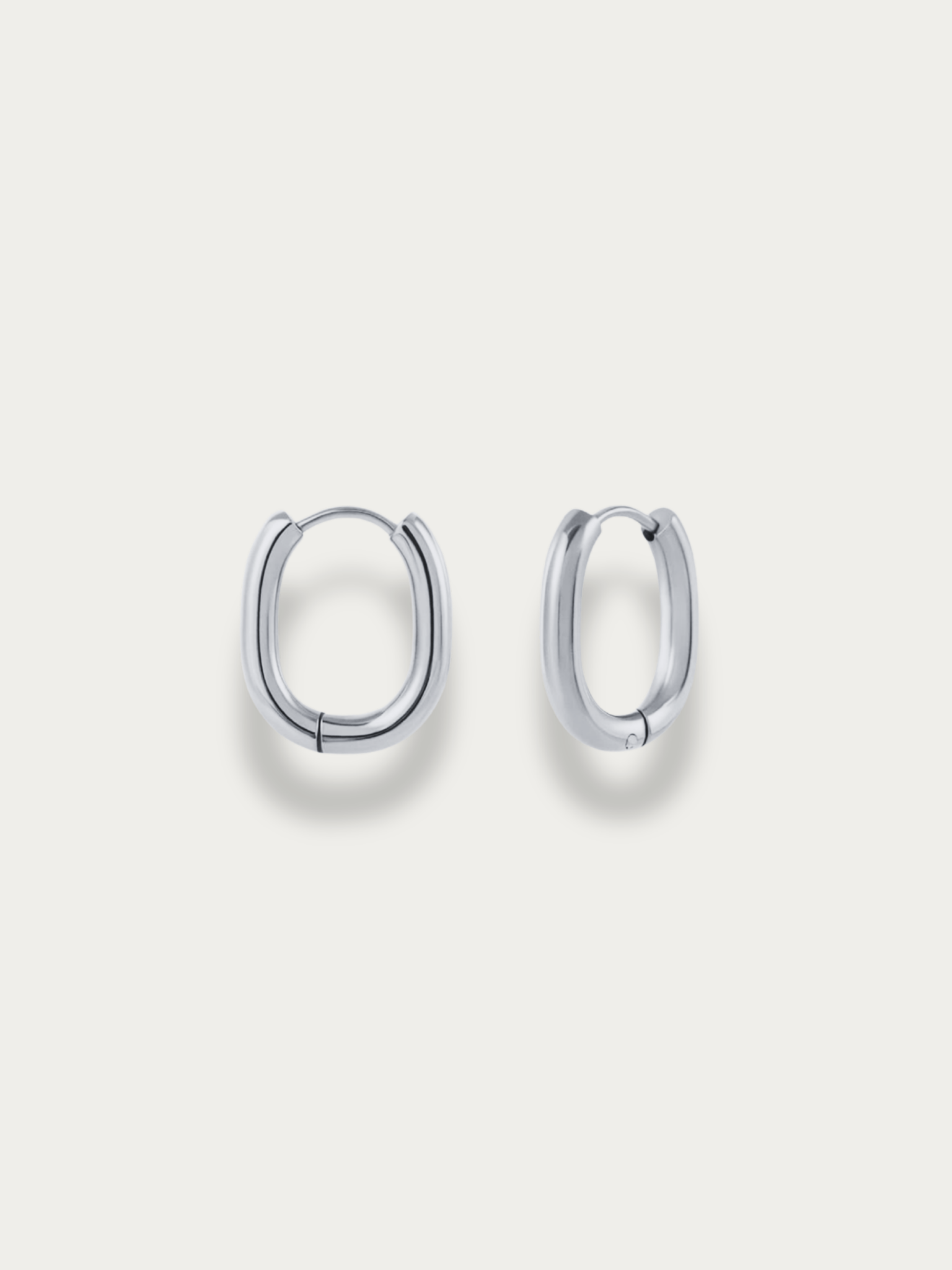 Rainnie Oval Ear Hoops - Image 3