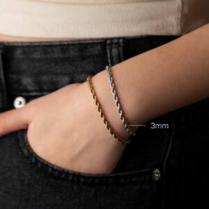 Twist Chain Essential Bracelet
